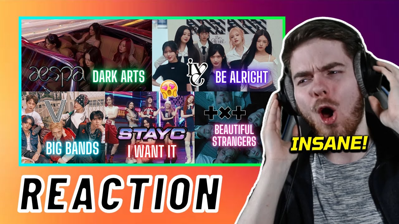 aespa + IVE + WayV + STAYC + TXT | K-POP MASHUP REACTION