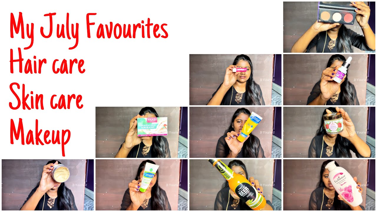 My July Favourites - Skincare and haircare products
