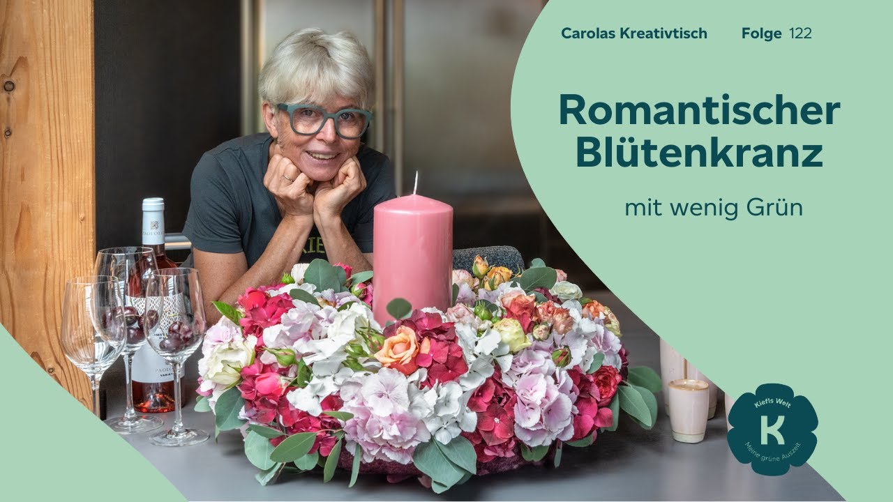 Romantischer Blütenkranz | DIY Anleitung zum mitmachen