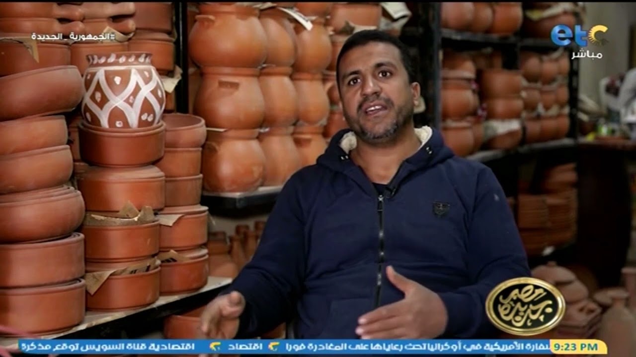 مصر جديدة | الحاج عدلي يعمل في صناعة الفخار منذ 50 عامًا