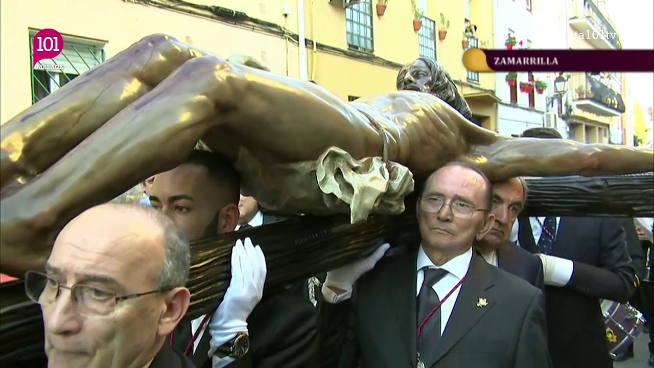 Semana Santa 2019 Málaga | Traslado de Zamarrilla | 101tv