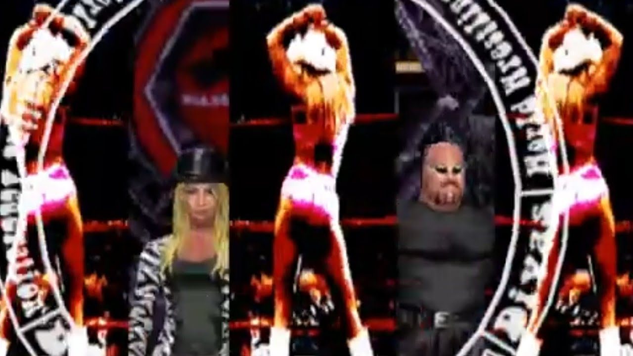 WWF No Mercy open beta plus V3 all tag team modded entrances & alterations N64