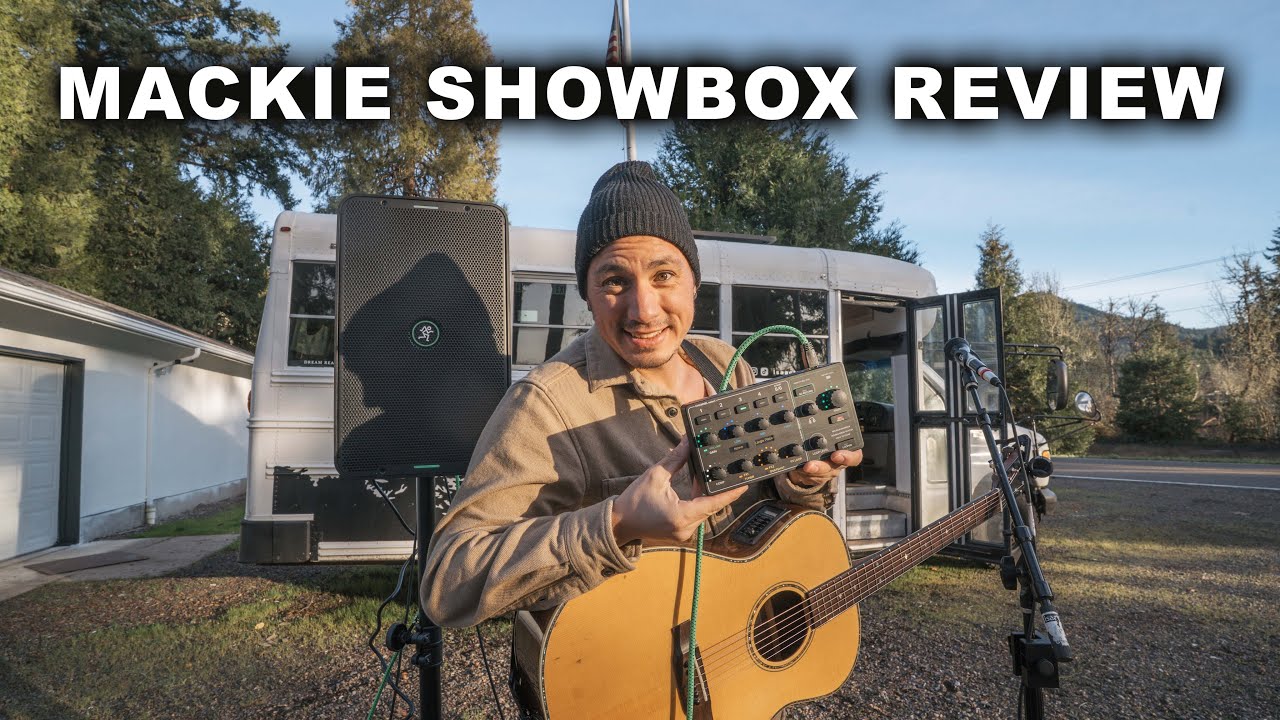 Обзор, распаковка и впечатления от Mackie ShowBox (колонка с питанием от батареи и отсоединяемым ...