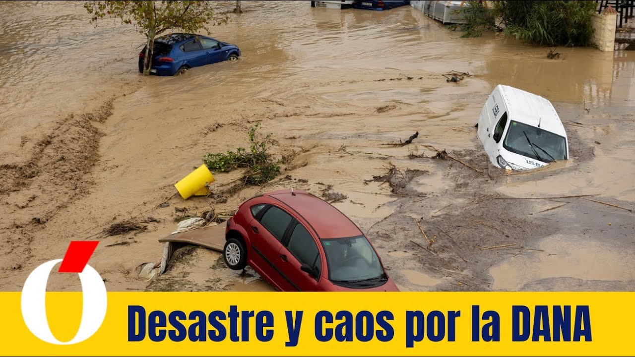 Vídeo viral  La dana castiga Sur y Levante de España, con 7 desaparecidos tras lluvias e inundacio