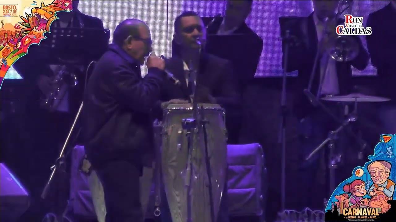 Charlie Aponte en Pasto Carnaval de Negros y Blancos 2023