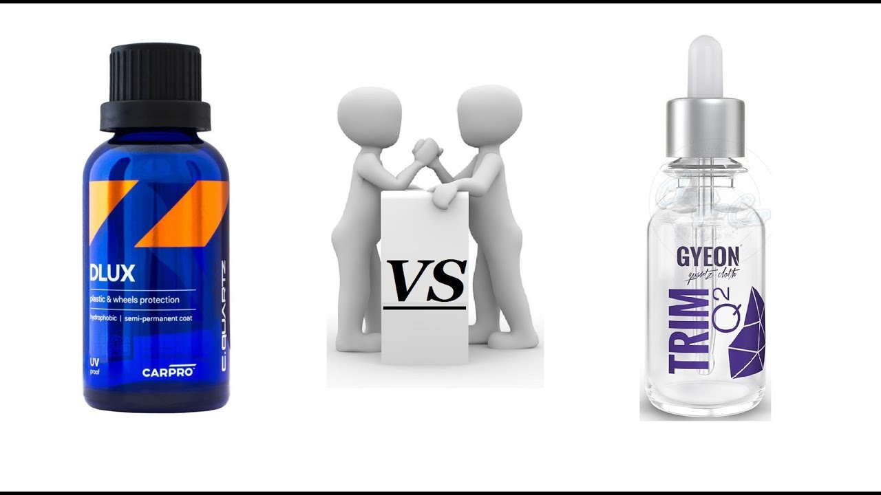 #CarPro DLUX vs #Gyeon TRIM - test trwałości