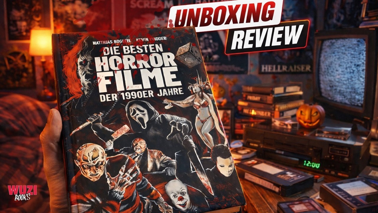 Die besten Horrorfilme der 90er | Buch | Rezension | Unboxing | Slasher | Wuzi Books