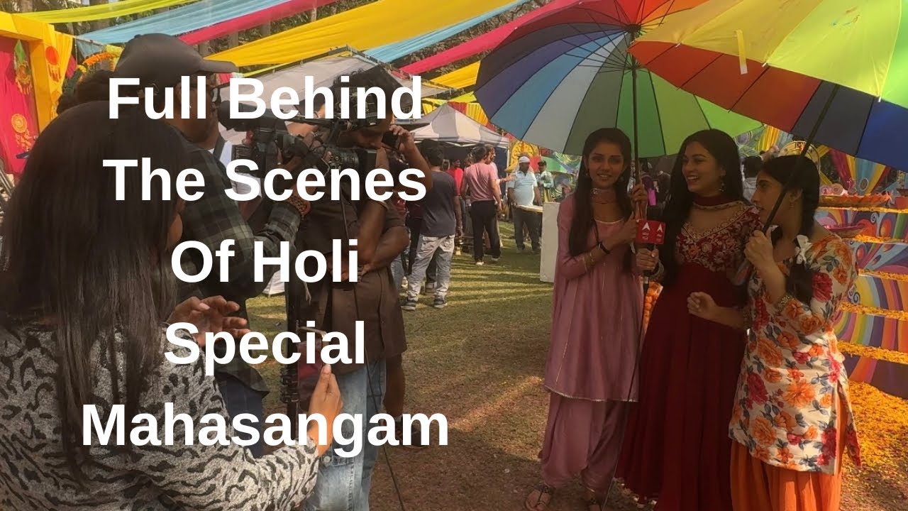 Behind the Scenes Fun | Ghum Hai Kisikey Pyaar Meiin Holi Special Mahasangam