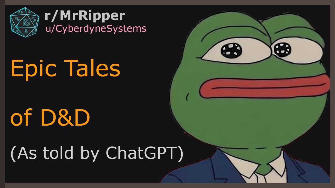Epic Tales of D&D (As told by ChatGPT)