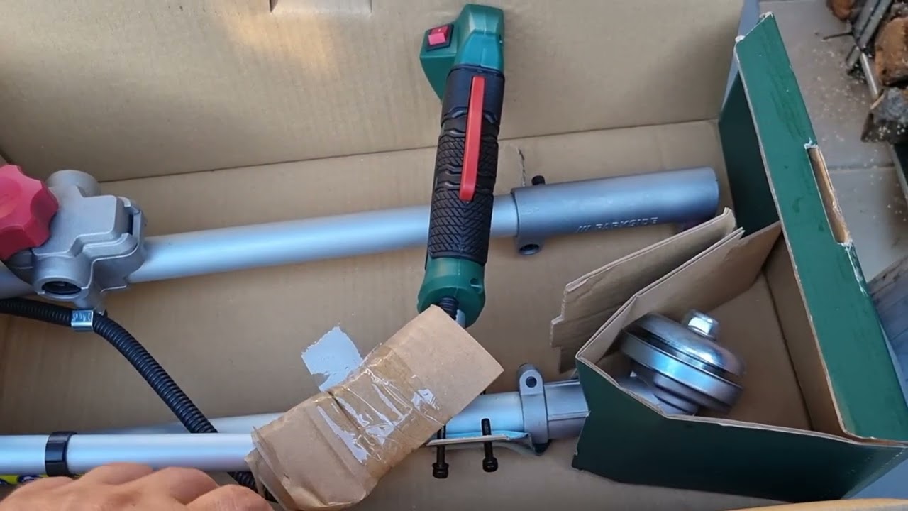Parkside fűkasza PBS 2 E5 unboxing👍