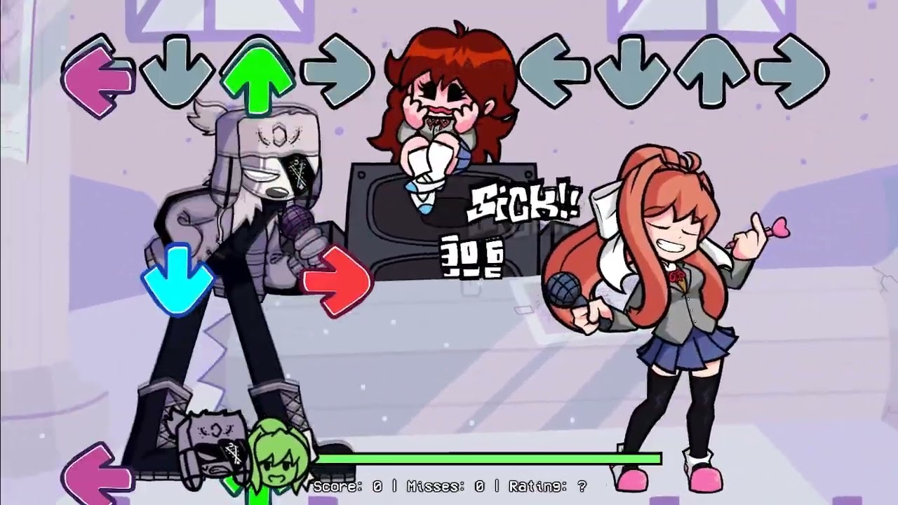 Zavodila - Friday Night Funkin': Mid-Fight Masses / Monika Cover!