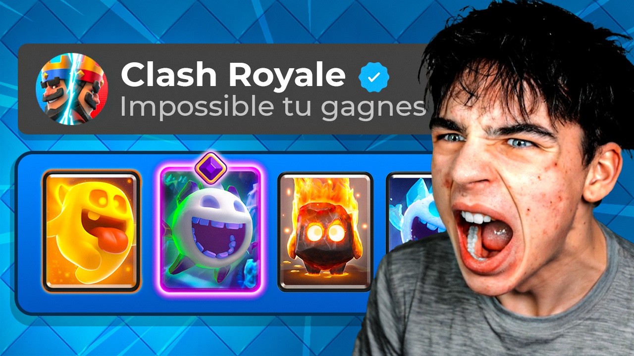 CLASH ROYALE À 4 CARTES... Mais C'est Vos Decks !