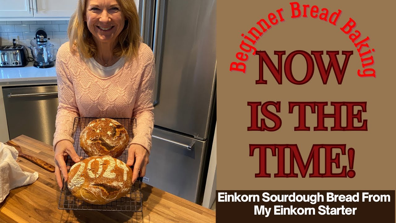 Making Sourdough Bread With Healthy Ancient Einkorn Flour! @morningdovehaven