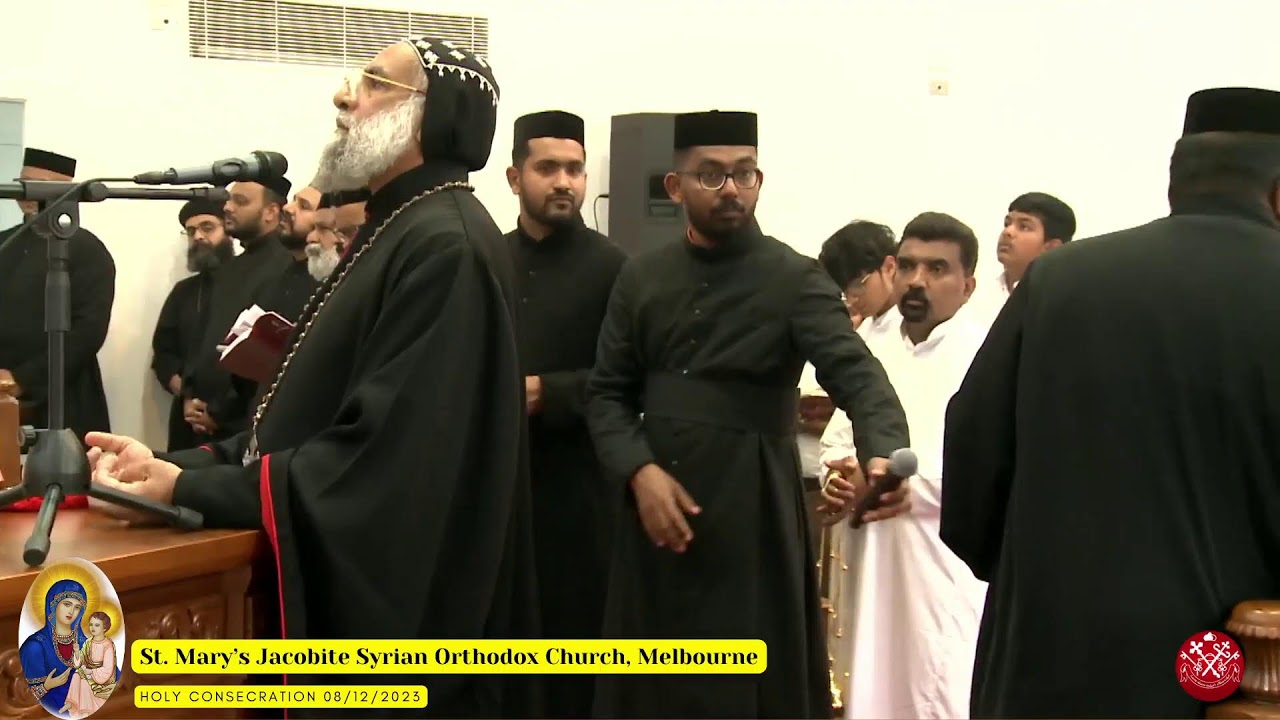 Holy Consecration of St. Mary's JSO Church, Melbourne