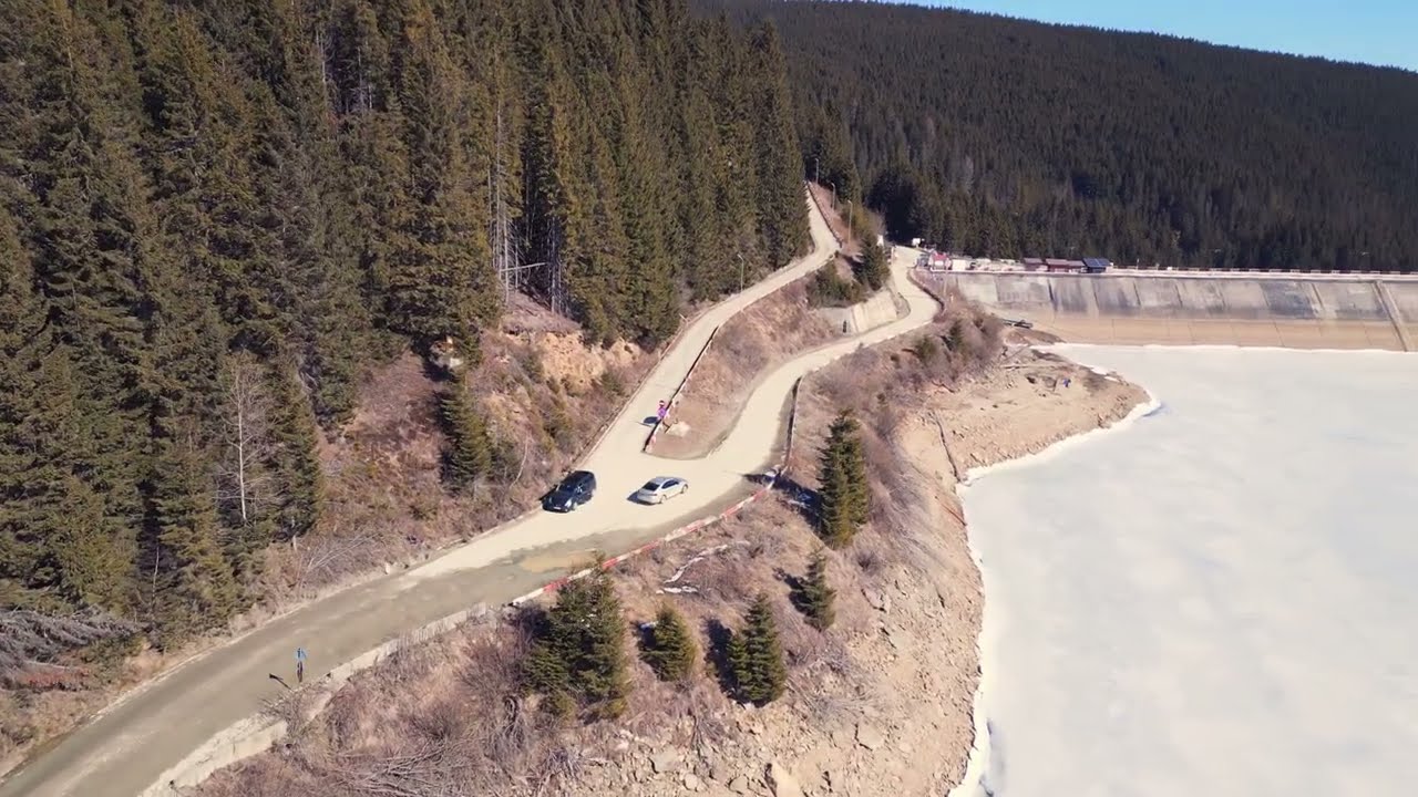 DJI Mini 3 Pro | Barajul Oașa (jud. Alba/Sibiu) #ski #schi