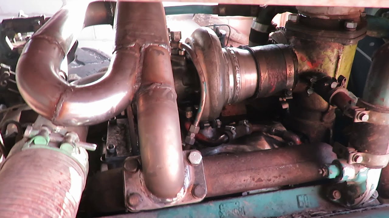 T-150 установленa турбина от  FENDT 926...