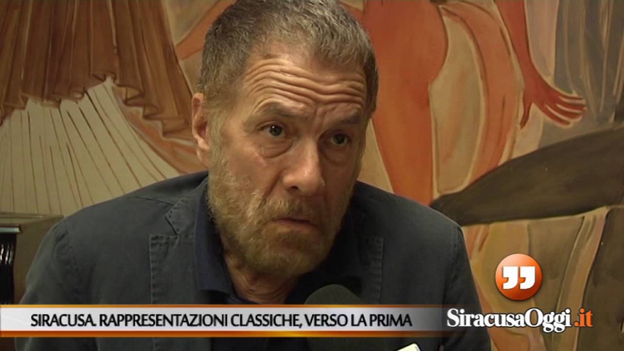 Siracusa. Gabriele Lavia torna al teatro greco. 