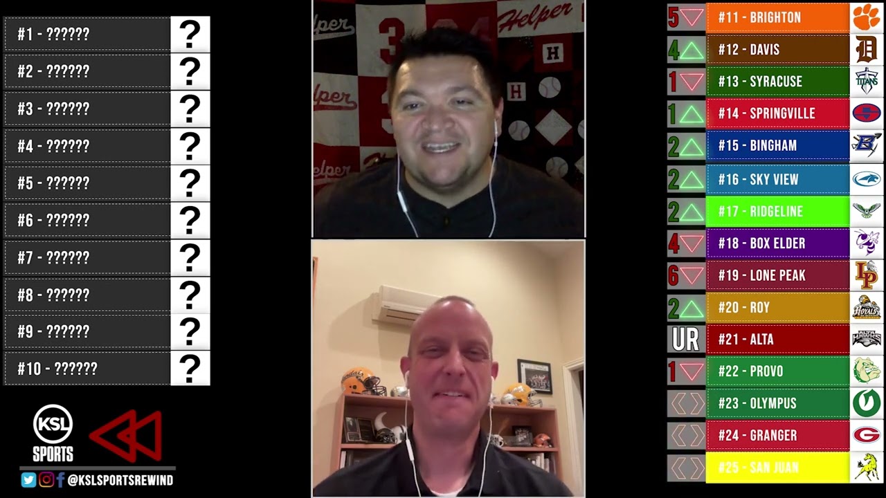 2023 Archive: KSL Sports Rewind: High School Football Week 9 Top 25