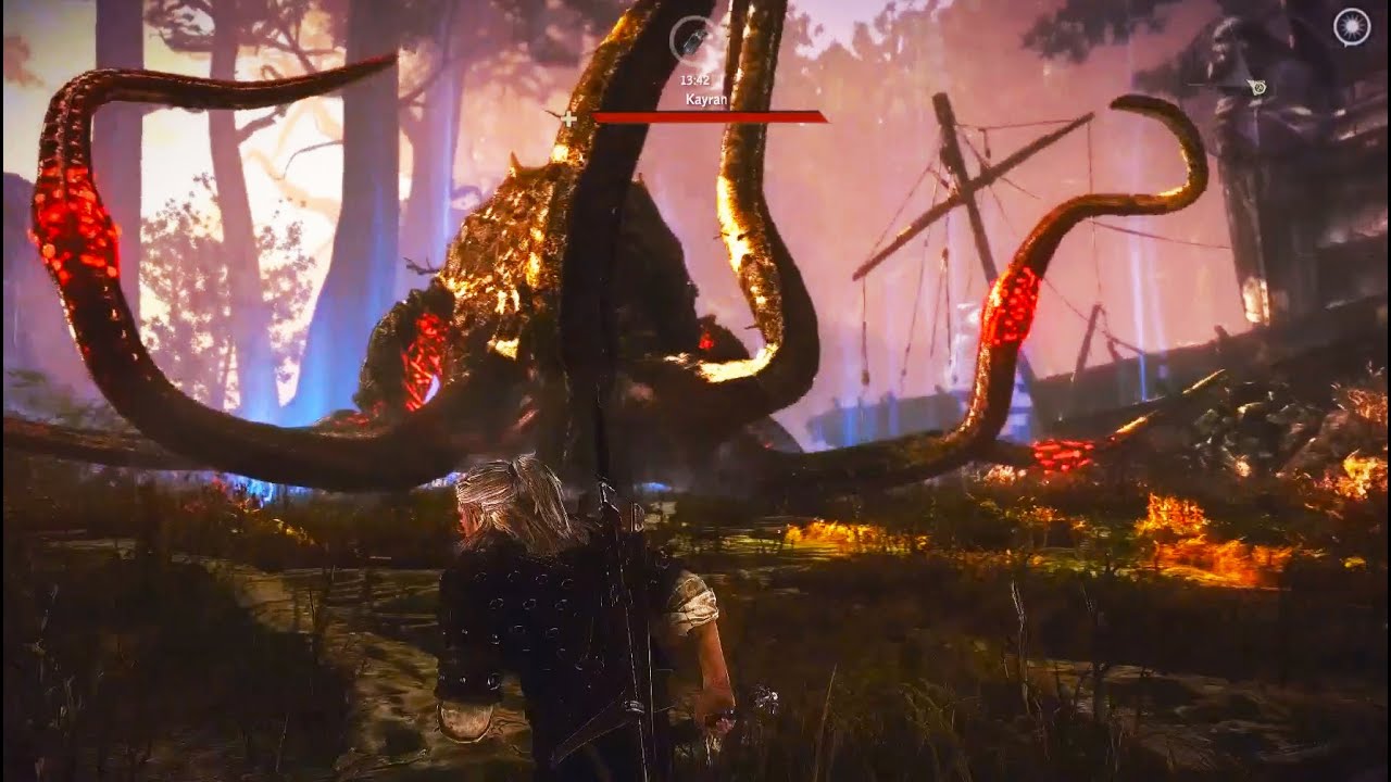 Kayran on hard - no damage (The Witcher 2)