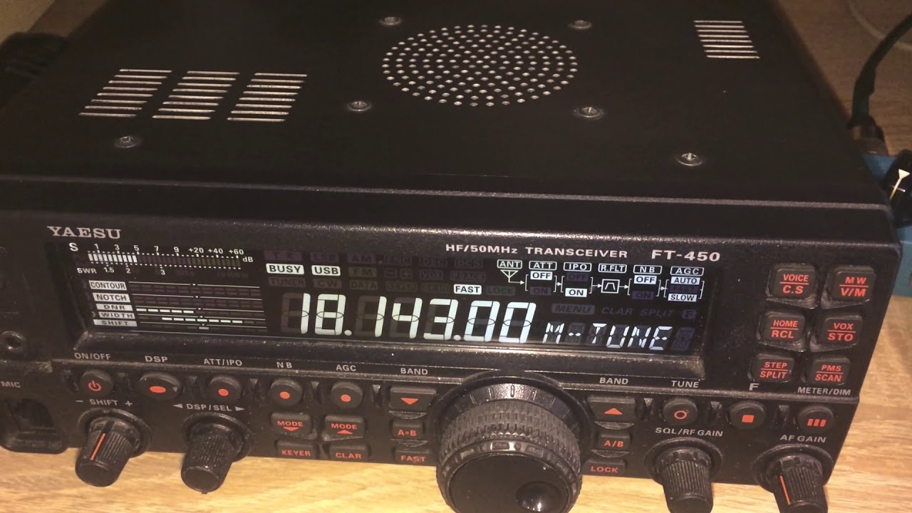 Porównanie odbiorników Yaesu Ft-450 vs Kenwood TS-480