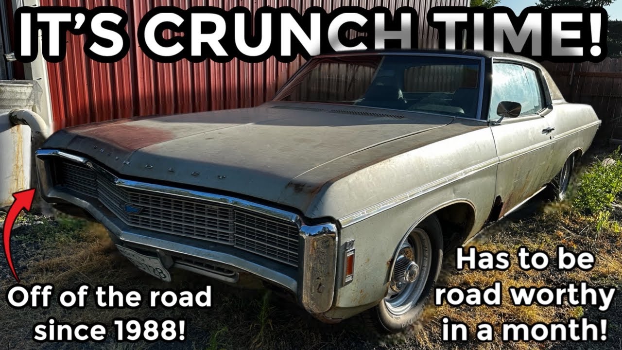 Big Block 427 4 Speed 1969 Chevy Caprice! Getting ready for the Goodguys car show!