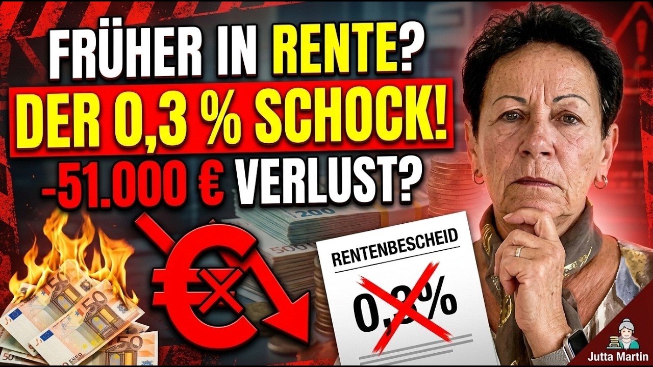 Früher in Rente: So teuer sind die Abschläge wirklich 🔥