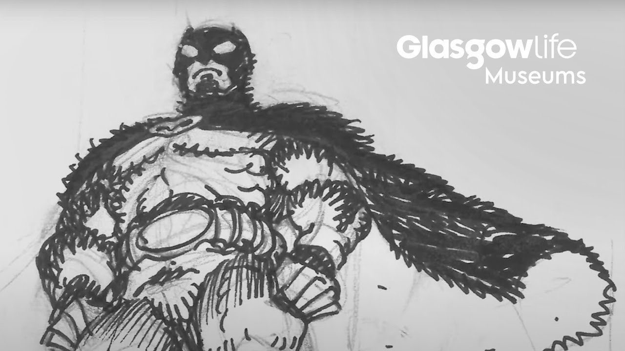 Grant Morrison & Frank Quitely discuss JLA EARTH 2 | Frank Quitely: The Art of Comics | Exhibitions