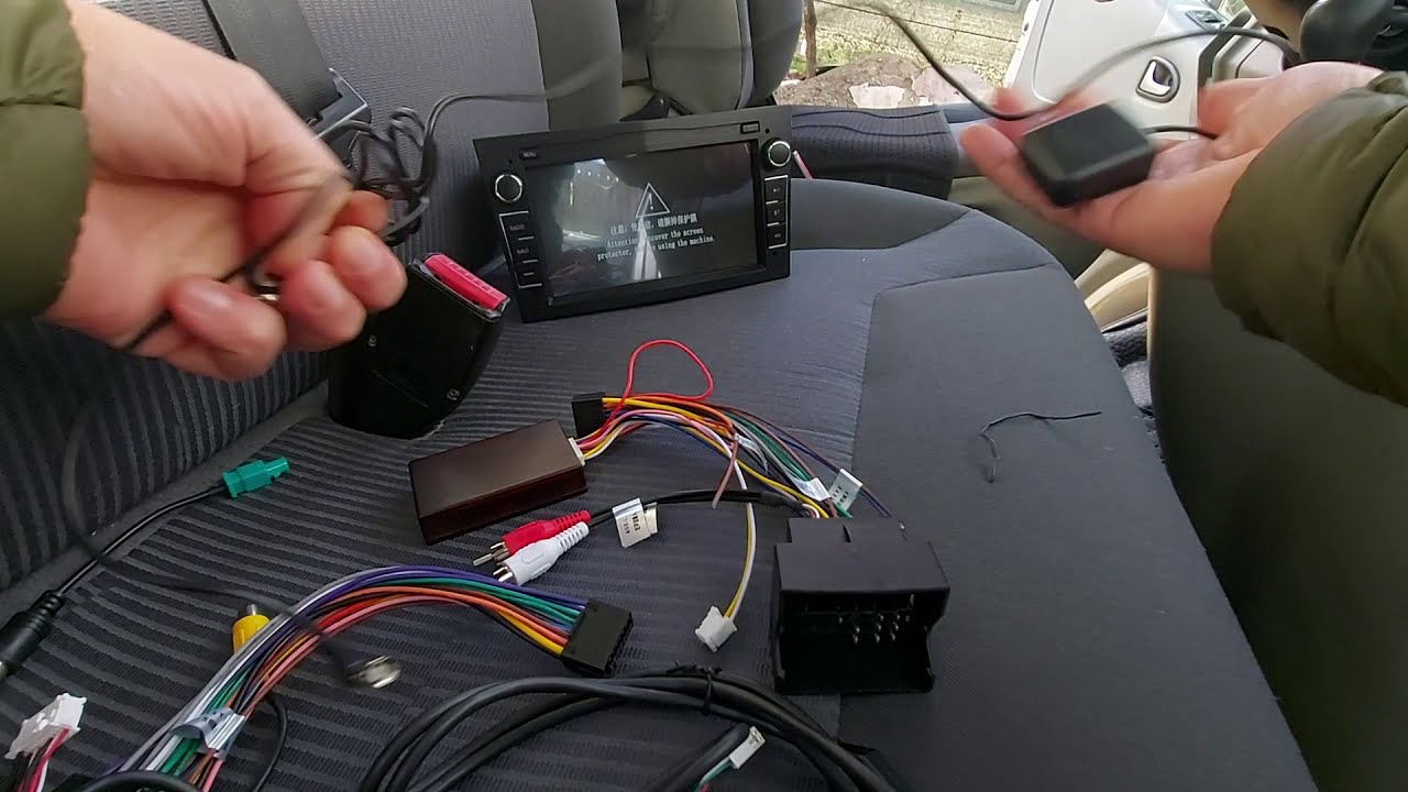 How To Install Android Aftermarket Headunit In Opel/Vauxhall Astra H, Vivaro, Corsa, Combo, Vectra