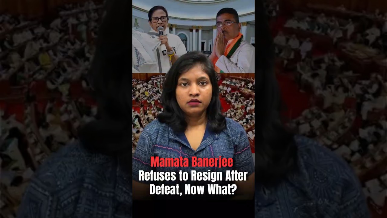 Mamata Banerjee Refuses to Resign After Crushing Defeat, Now What? Explained