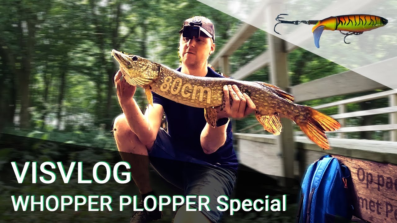 🎣 Whopper Plopper test eindigt met dikke snoek