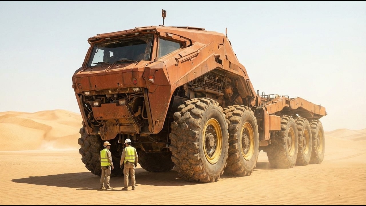 The 10 Biggest Desert Expedition Trucks Ever Built