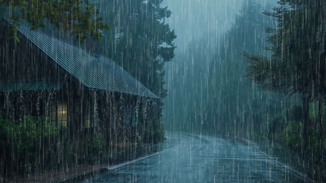 Sons de Chuva Suaves para Relaxamento, Sono Tranquilo e Descanso Profundo