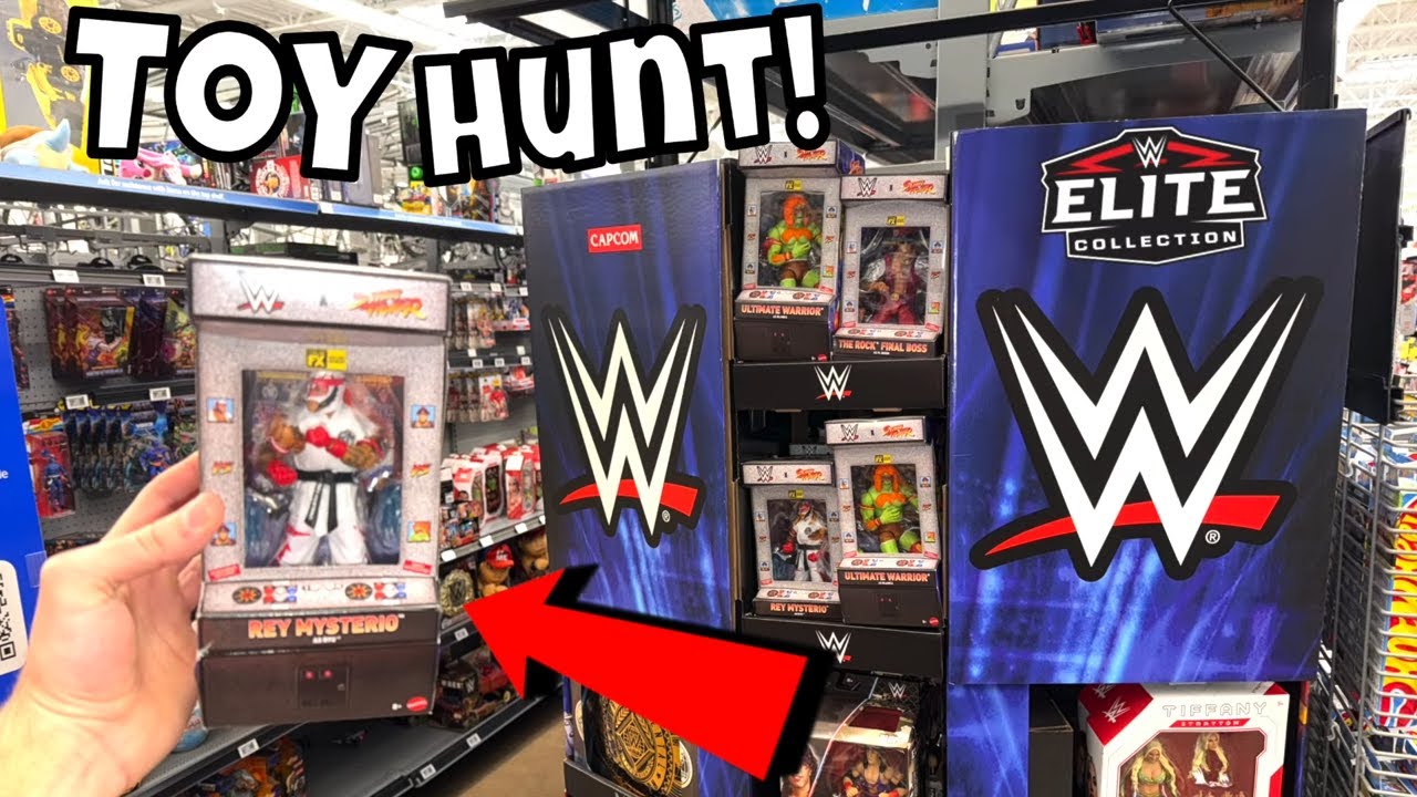 INSANE NEW FIGURES FOUND on WWE TOY HUNT!