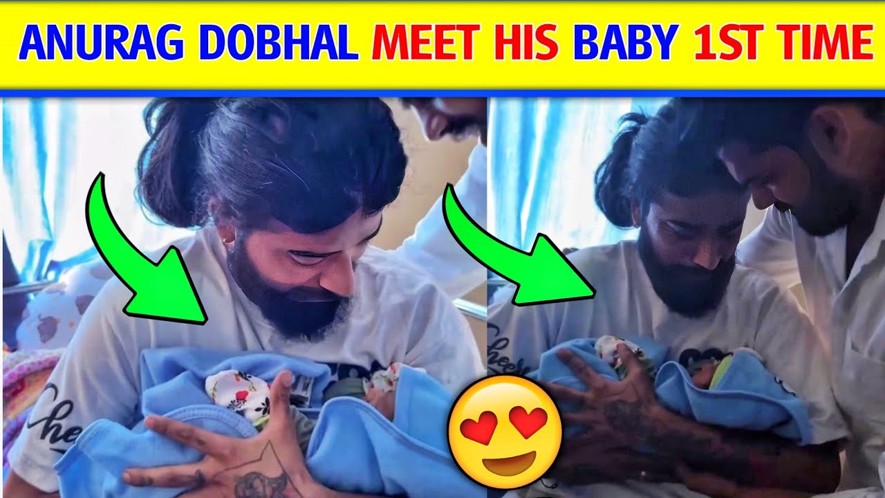 😲The Uk07 rider Meet His baby First Time  | The Uk07 rider Baby Boy | Anurag dobhal news