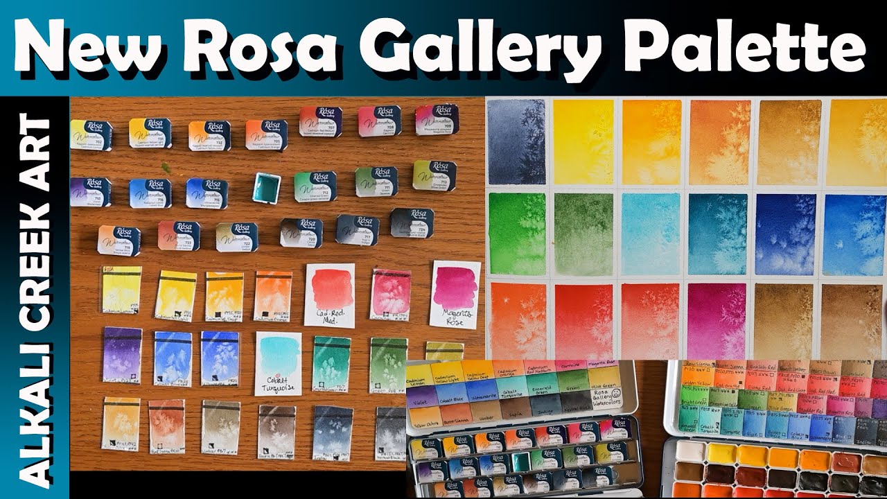 Добавляю 15 новых цветов в палитру Rosa Gallery и создаю новую палитру!