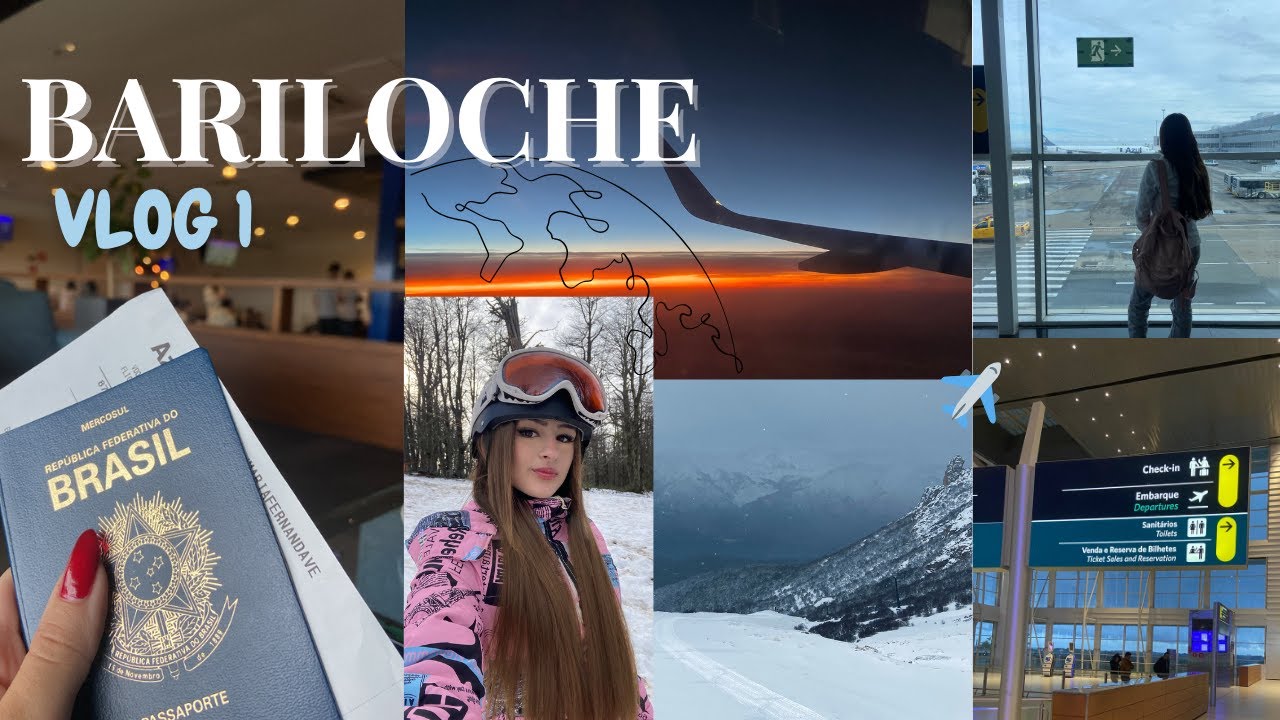 VLOG 1: Bariloche argentina, feriass na neve!!