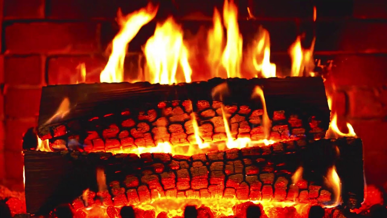 🔥 Fireplace Ambience 4K | Perfect Background for Studying & Working