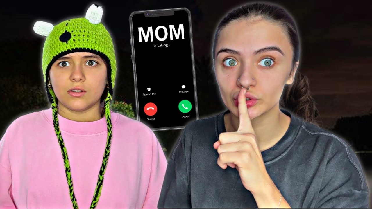 SNEAKING OUT/RUNNING AWAY WITH MY SISTER *gone wrong*