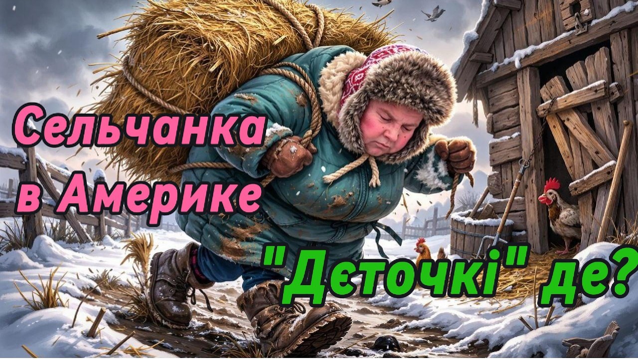Сельчанка в Америке! У Гени 