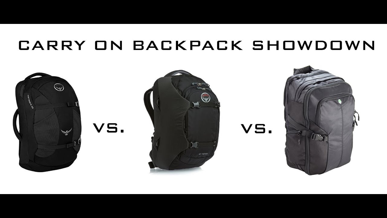 Carry-on ONLY backpacks for RTW travel Part 1/3 (Tortuga Air, Osprey Farpoint 40, Osprey Porter 46)