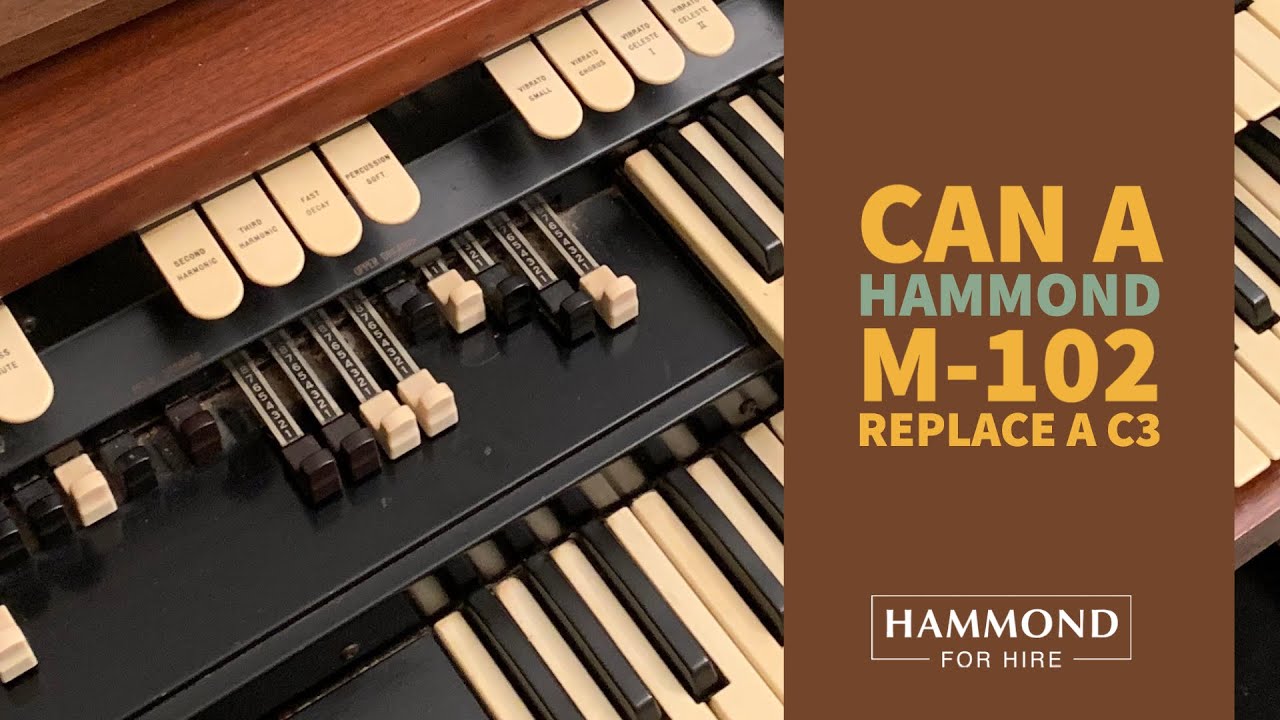 Can a Hammond M102 sound like a Deep Purple Organ?