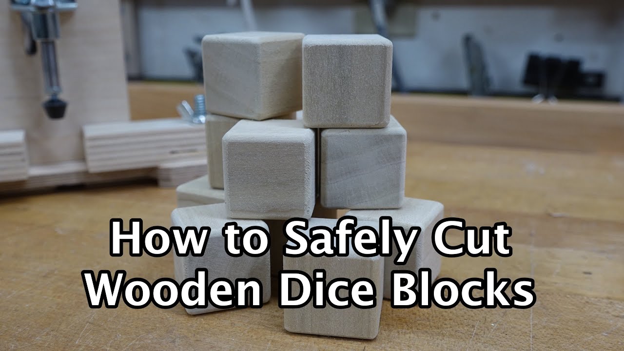 How to Safely Cut Dice Blocks