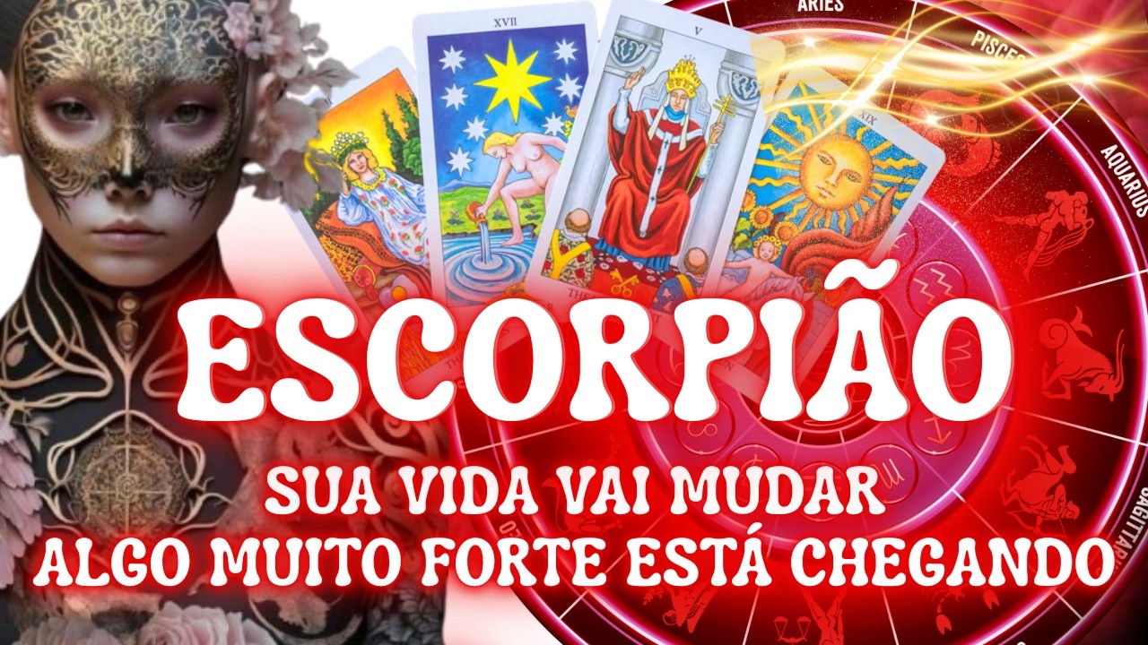 ESCORPIÃO♏ VAI SER TÃO RÁPIDO! ALGO SERÁ CORRIGIDO E TRARÁ UMA REVIRAVOLTA NA SUA VIDA