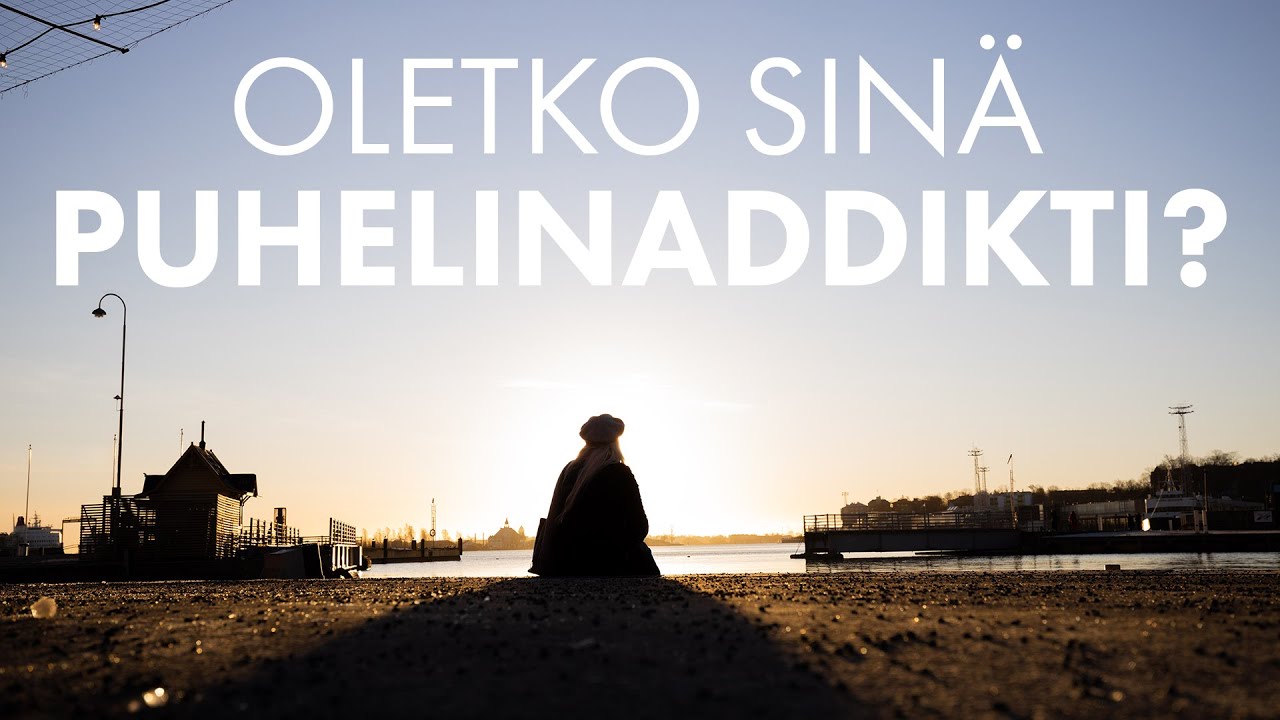 Oletko sinä puhelinaddikti?