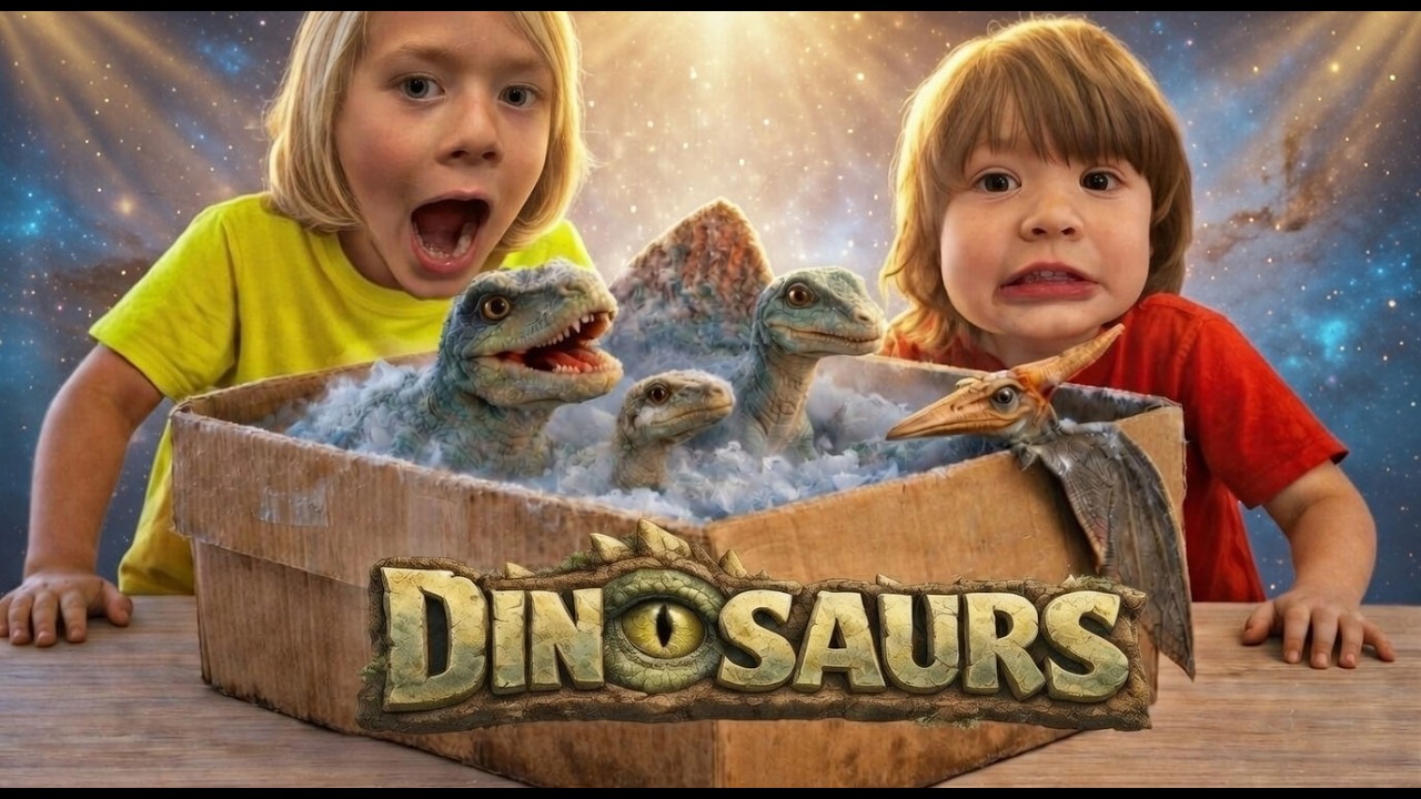 We Found Frozen Baby Dinosaurs 🦖🦕… and They’re Waking Up in Our House! | Educational Adventure