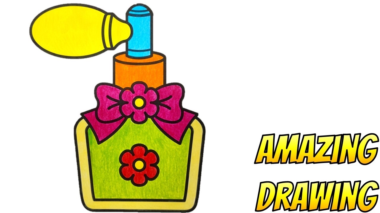 Vintage Perfume Bottle #amazingdrawing