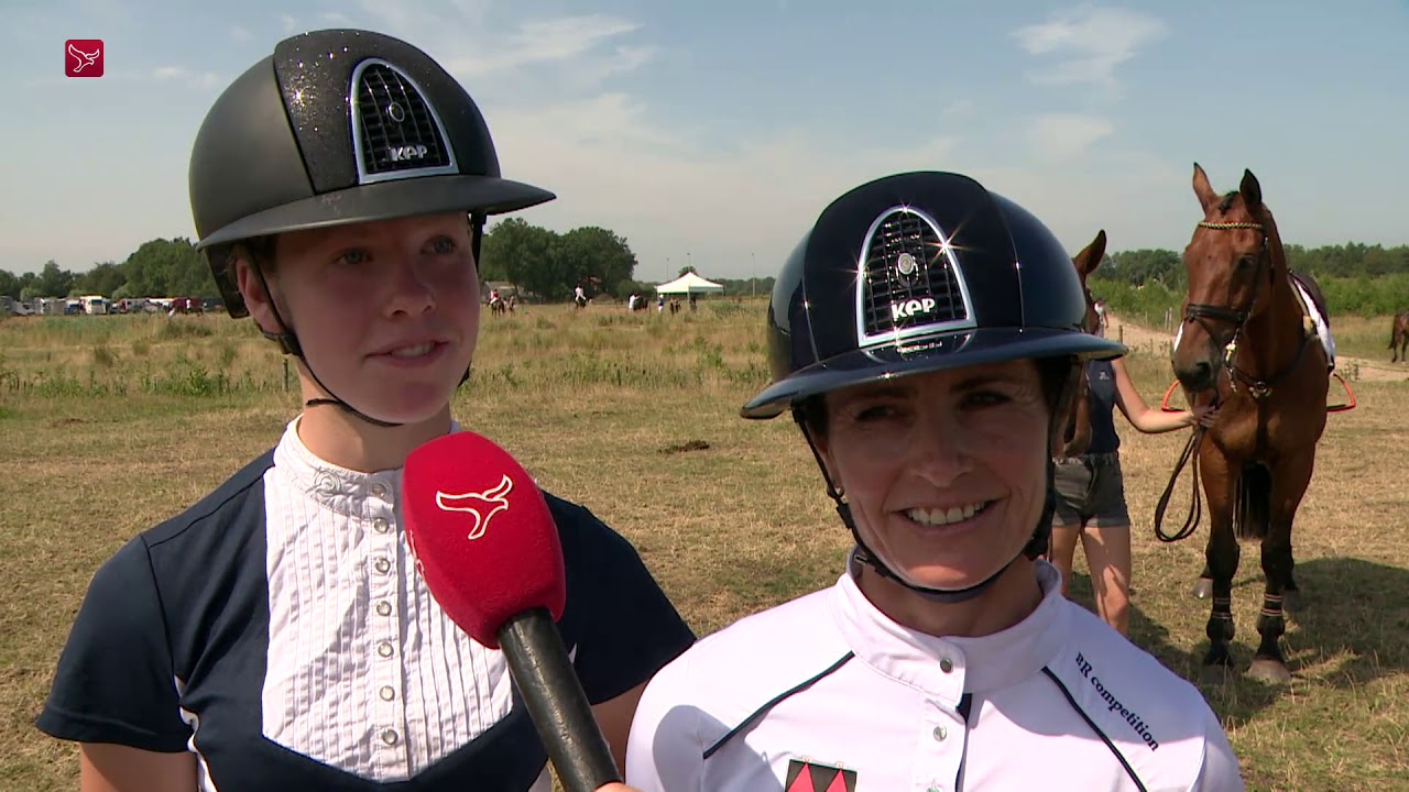 Familie Naber en Ingrid Klimke blikvangers Eventing Emmeloord