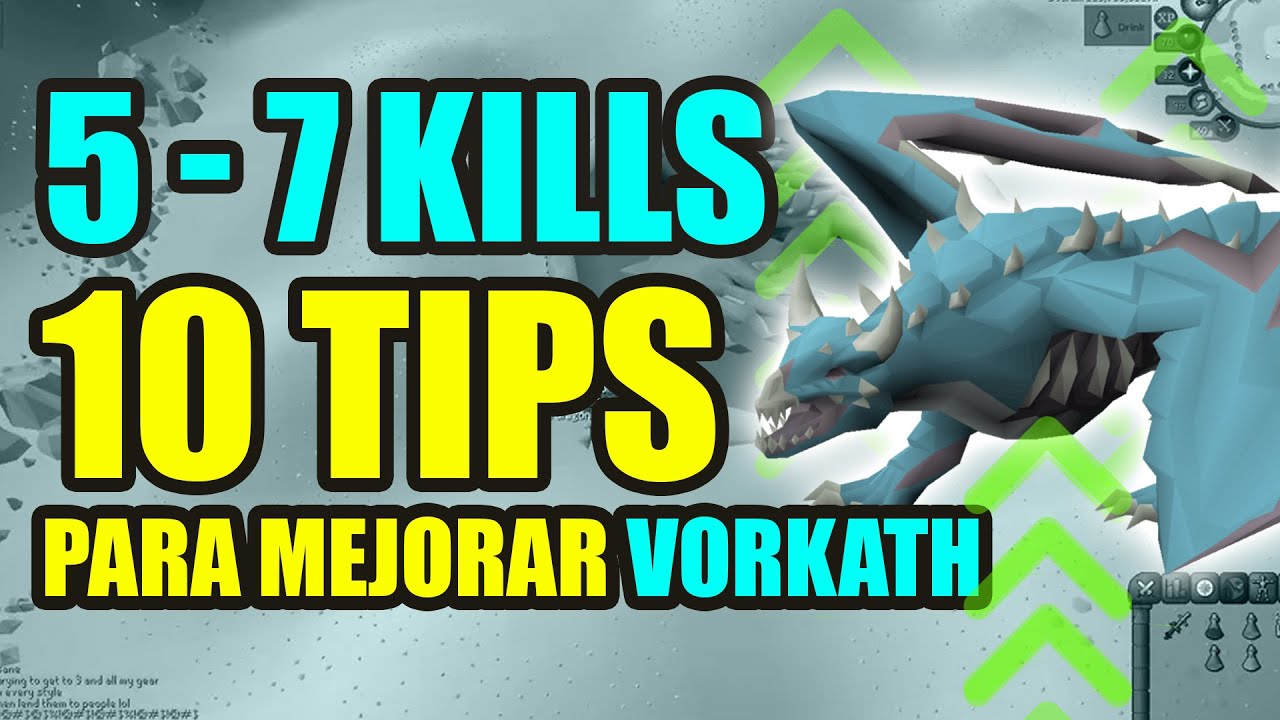 10 TIPS PARA MEJORAR VORKATH  / 5 A 7 KILLS POR VIAJE!!