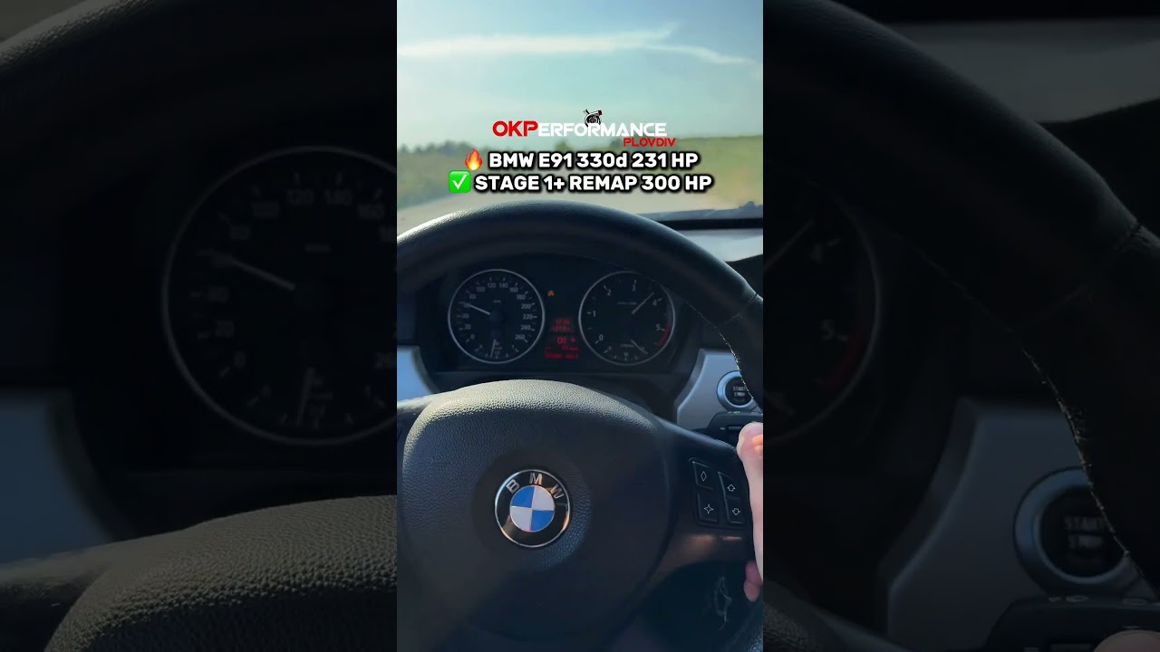 BMW E91 330d 231 HP Stage 1+ Chip Tuning Remap 300 HP