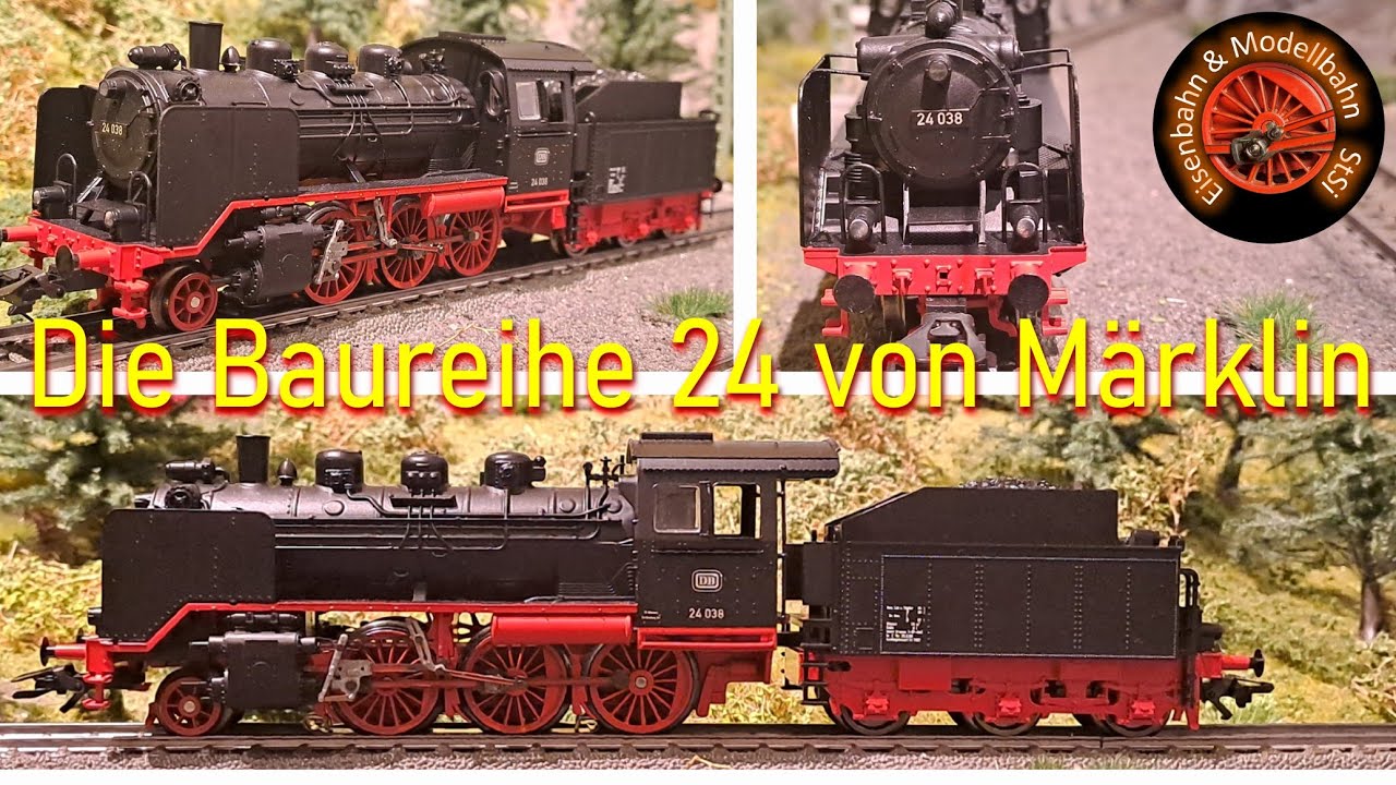 Die Baureihe 24 von Märklin (aus 29243)